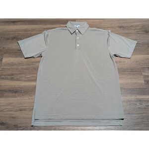 GenTeal Men´s Short Sleeve Striped Polo Shirt Golf Casual Size M